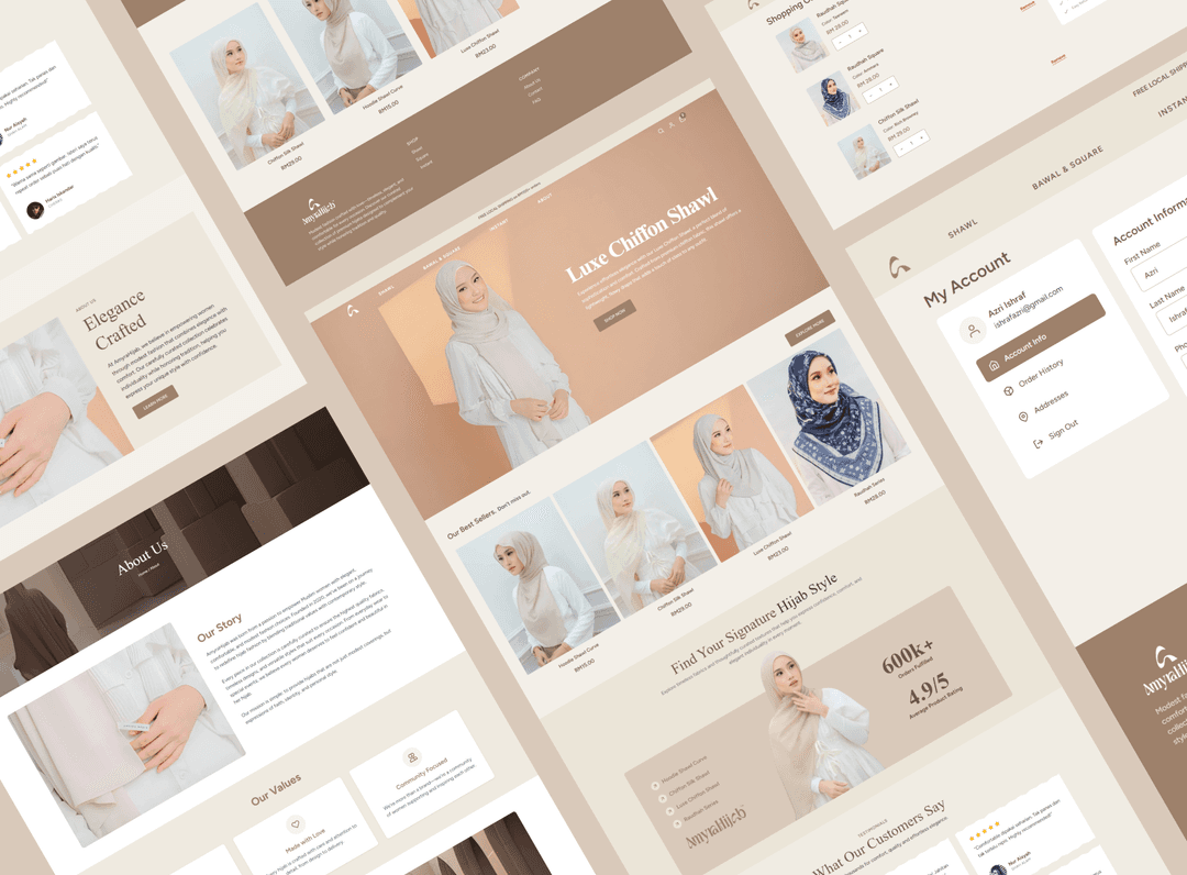 AmyraHijab project preview