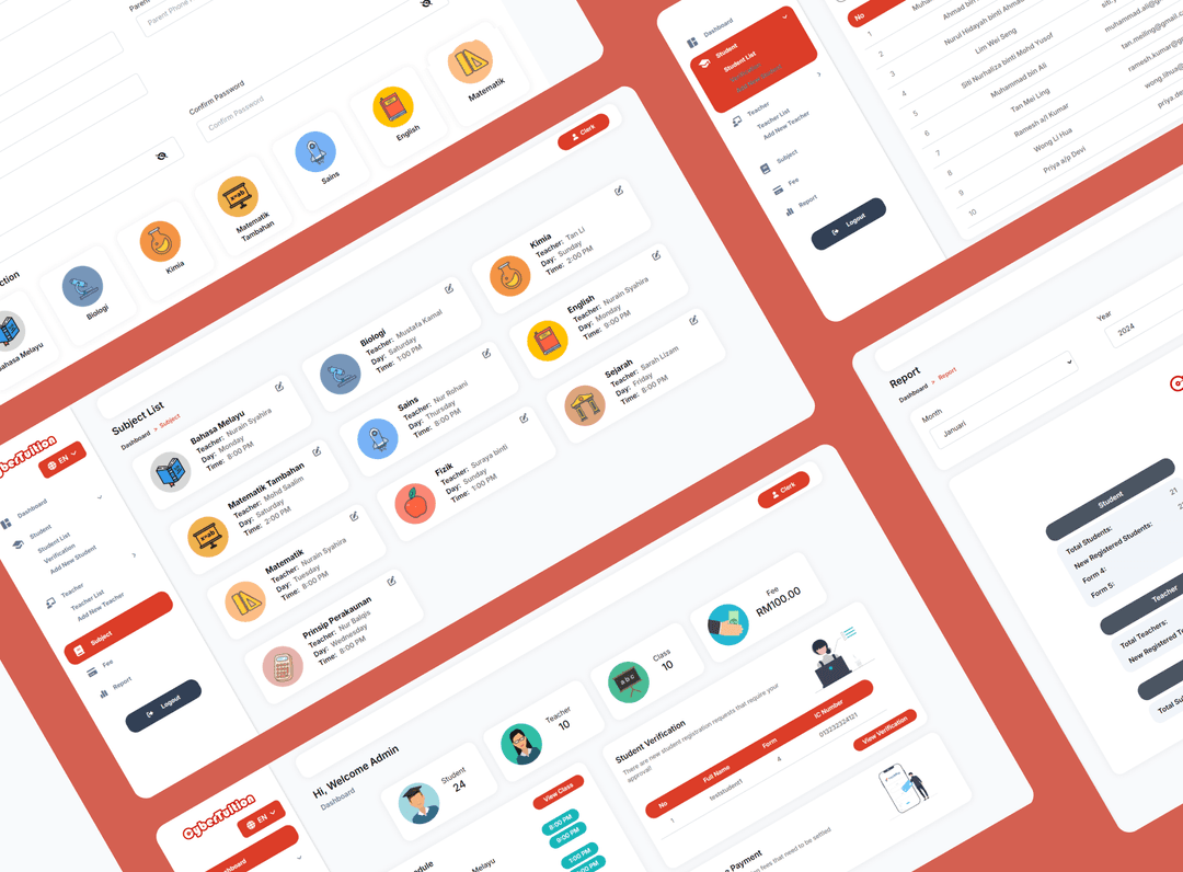 Cyber Tuition project preview