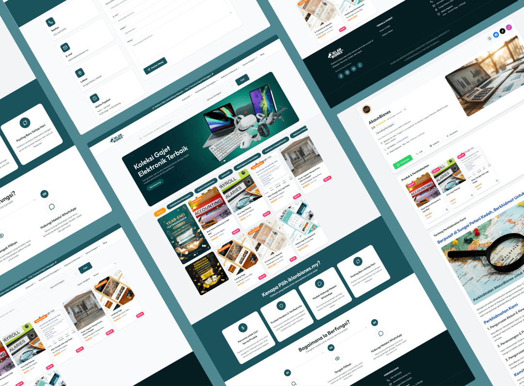 IklanBisnes.my project preview